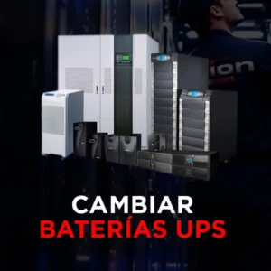 cambiar baterías UPS